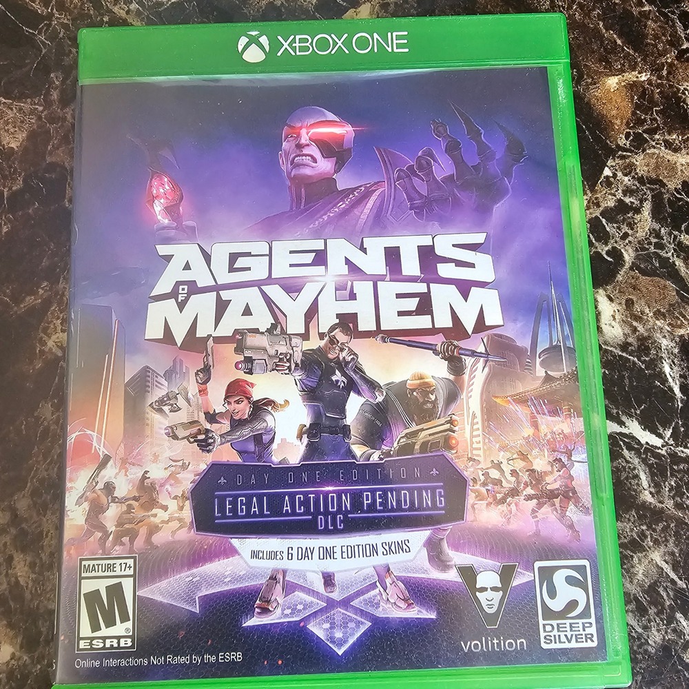 Agents of Mayhem Day One Edition Xbox One Video Game Deep Silver Volition
